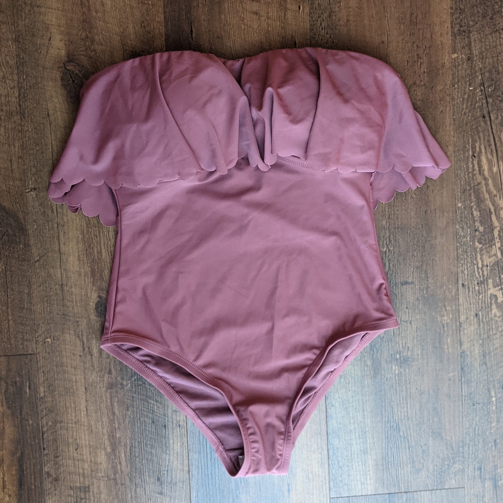 Kona Sol Women's One Piece Swimsuit Size Medium
